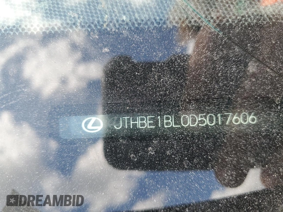 2013 Lexus GS 350 with VIN JTHBE1BL0D5017606, listed as a Copart auction lot 73057324 with 55,507 mi miles and Salvage Title. Bid and sale history available at carsss.com. Image 14.
