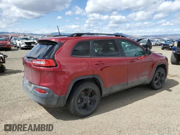 2016 Jeep Cherokee Limited with VIN 1C4PJMDS8GW354225, listed as a Copart auction lot 52213875 with 87,276 mi miles and Salvage title. Bid and sale history available at DreamBid. Image 3.