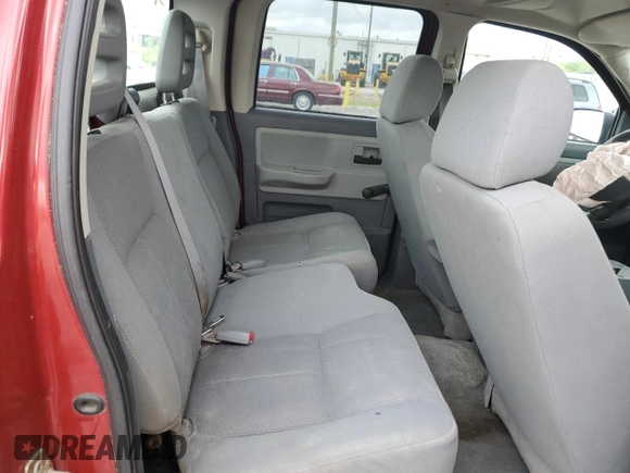 2006 Dodge Dakota ST with VIN 1D7HE28K66S509857, listed as a Copart auction lot 63910594 with 216,921 mi miles and Salvage Title. Bid and sale history available at carsss.com. Image 10.