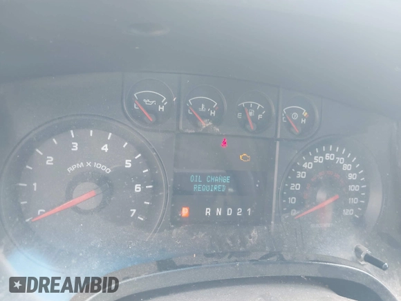 2010 Ford F-150 XL with VIN 1FTEW1CW2AFD86980, listed as a IAAI auction lot 42142860 with 218,615 mi miles. Bid and sale history available at carsss.com. Image 7.