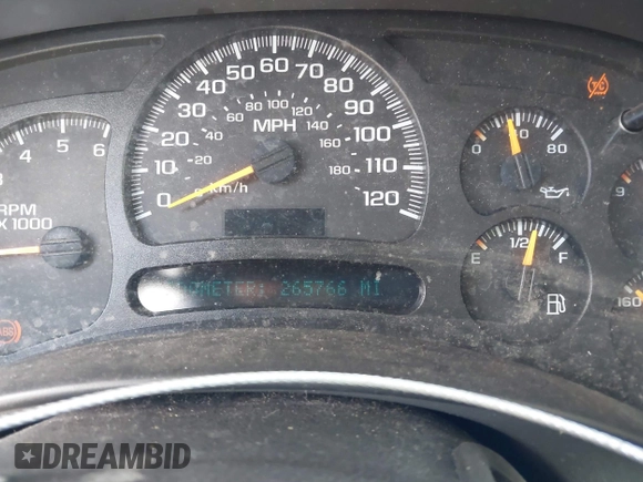 2005 Chevrolet Tahoe Z71 z VIN 1GNEC13T05R219656, wystawiony jako IAAI lot #42802342 z przebiegiem 265 766 mil mil oraz . Historia ofert i sprzedaży dostępna na DreamBid. Obrazek 7.