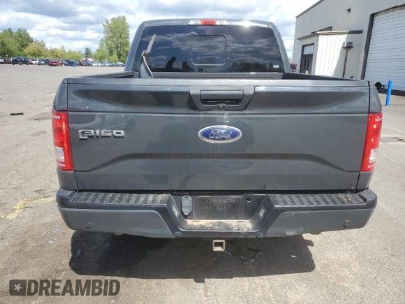 2017 Ford F-150 XL with VIN 1FTEW1EF3HKC24533, listed as a Copart auction lot 54157755 with 152,029 mi miles and Clean Title. Bid and sale history available at carsss.com. Image 6.