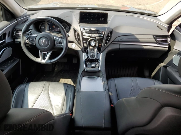 2020 Acura RDX Technology with VIN 5J8TC1H58LL002061, listed as a Copart auction lot 51176745 with 57,037 mi miles and Salvage title. Bid and sale history available at DreamBid. Image 8.