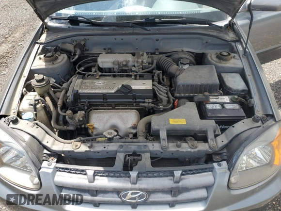 2005 Hyundai Accent GLS with VIN KMHCG35C15U342811, listed as a Copart auction lot 54855705 with 39,299 mi miles and Clean Title. Bid and sale history available at carsss.com. Image 11.