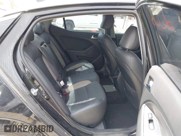 2013 Kia Optima Hybrid EX with VIN KNAGM4AD5D5055464, listed as a IAAI auction lot 42114901 with 140,652 mi miles. Bid and sale history available at carsss.com. Image 8.
