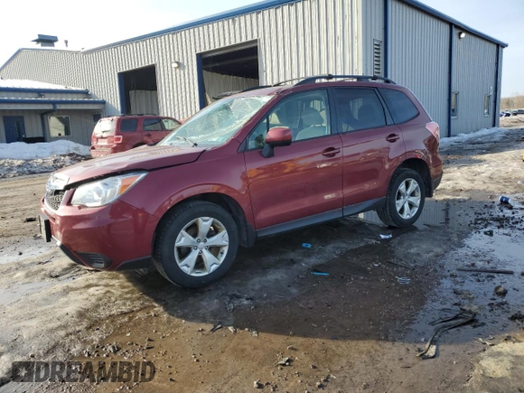 2015 Subaru Forester 2.5i Premium with VIN JF2SJADC7FG807178, listed as a Copart auction lot 48790605 with 169,245 mi miles and Salvage Title. Bid and sale history available at carsss.com. Image 1.