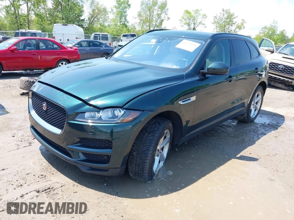 2017 Jaguar F-Pace 35t Premium with VIN SADCJ2BV1HA091739, listed as a IAAI auction lot 42275098 with 108,888 mi miles and . Bid and sale history available at DreamBid. Image 17.