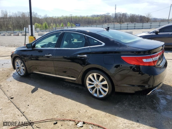 2015 Hyundai Azera Limited with VIN KMHFH4JG8FA482981, listed as a Copart auction lot 51504175 with 145,670 mi miles and Salvage Title. Bid and sale history available at carsss.com. Image 2.