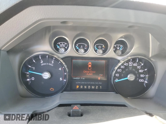 2016 Ford Super Duty F-250 SRW Lariat with VIN 1FT7W2BT1GEB42452, listed as a Copart auction lot 53689435 with 144,891 mi miles and Salvage Title. Bid and sale history available at carsss.com. Image 9.