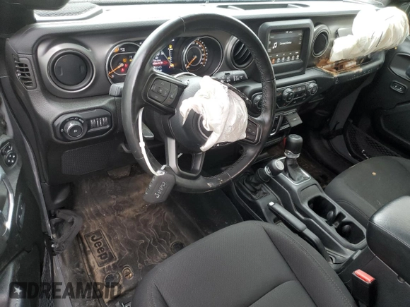 2022 Jeep Wrangler Sport с VIN 1C4GJXAN5NW226036, выставлен на аукционе Copart как лот 58492245 с пробегом 40 958 миль миль и Списание • Salvage title. История ставок и продаж доступна на DreamBid. Изображение 8.