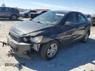 2016 Chevrolet Sonic LT z VIN 1G1JC5SH6G4126869, wystawiony jako Copart lot #49103155 z przebiegiem 199 131 mil mil oraz Szkoda całkowita • Salvage title. Historia ofert i sprzedaży dostępna na DreamBid. Obrazek 1.