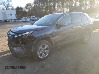 2024 Toyota RAV4 XLE with VIN 2T3P1RFV4RC437108, listed as a Copart auction lot 44129225 with 10,210 mi miles and Salvage Title. Bid and sale history available at carsss.com. Image 1.