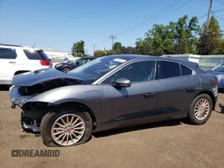 2020 Jaguar I-PACE S with VIN SADHB2S15L1F85176, listed as a Copart auction lot 68355344 with 25,579 mi miles and Salvage Title. Bid and sale history available at carsss.com. Image 1.