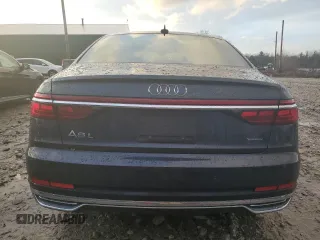 2019 Audi A8 with VIN WAU8EAF82KN024763, listed as a Copart auction lot 80981844 with 49,590 mi miles and Salvage Title. Bid and sale history available at carsss.com. Image 6.