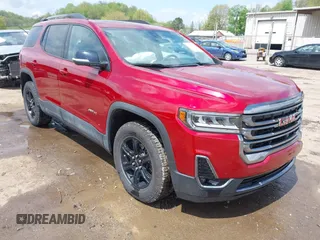 2023 GMC Acadia AT4 with VIN 1GKKNLLS2PZ174218, listed as a IAAI auction lot 42158617 with 16,628 mi miles and . Bid and sale history available at DreamBid. Image 1.