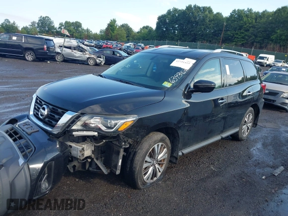 2017 Nissan Pathfinder Platinum with VIN 5N1DR2MM7HC639367, listed as a IAAI auction lot 42731415 with 89,673 mi miles and . Bid and sale history available at DreamBid. Image 17.