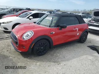 2021 MINI Convertible Cooper with VIN WMWWJ3C07M3M17122, listed as a Copart auction lot 74425544 with 0 mi miles and Non Repairable. Bid and sale history available at carsss.com. Image 1.