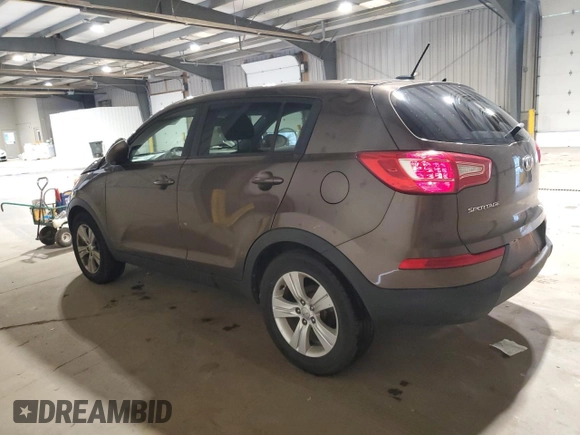2013 Kia Sportage LX with VIN KNDPB3A27D7442622, listed as a Copart auction lot 63309075 with 134,266 mi miles and Salvage title. Bid and sale history available at DreamBid. Image 2.