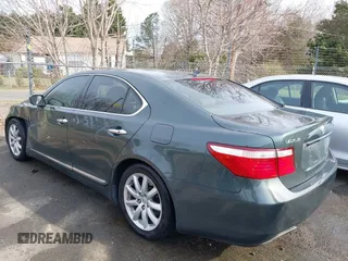 2007 Lexus LS 460 with VIN JTHBL46F975046019, listed as a IAAI auction lot 41774394 with 164,470 mi miles. Bid and sale history available at carsss.com. Image 3.