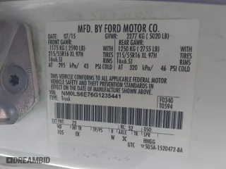 2016 Ford Transit Connect XL with VIN NM0LS6E76G1235441, listed as a IAAI auction lot 41657780 with 139,824 mi miles. Bid and sale history available at carsss.com. Image 9.