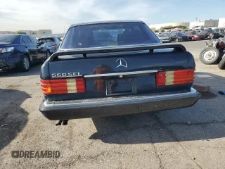 1990 Mercedes-Benz 560 with VIN WDBCA39EXLA503543, listed as a Copart auction lot 65978444 with 195,635 mi miles and Clean Title. Bid and sale history available at DreamBid. Image 6.