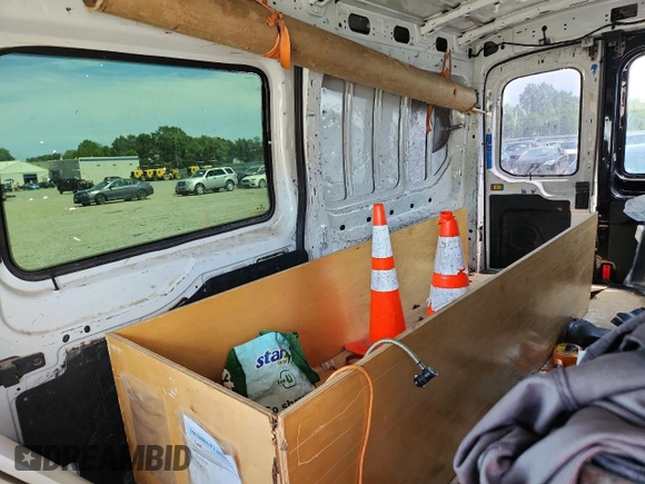 2019 Ford Transit with VIN 1FTYR2CM9KKA75600, listed as a Copart auction lot 64429025 with 133,503 mi miles and Salvage title. Bid and sale history available at DreamBid. Image 11.