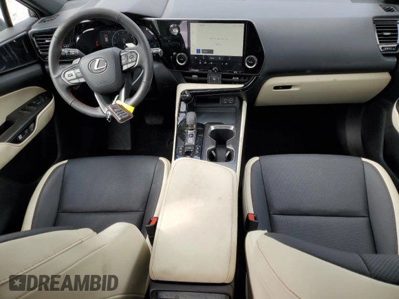 2024 Lexus NX with VIN 2T2AGCEZ0RC053644, listed as a Copart auction lot 49308185 with 21,010 mi miles and Salvage Title. Bid and sale history available at carsss.com. Image 8.