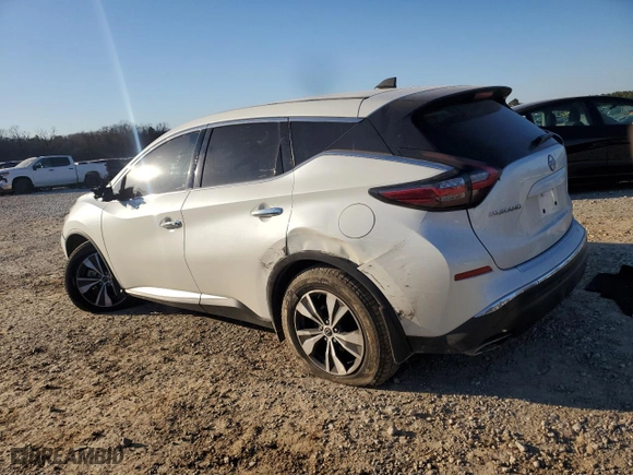 2023 Nissan Murano S with VIN 5N1AZ2AJ9PC111602, listed as a Copart auction lot 47387755 with 20,955 mi miles and Salvage Title. Bid and sale history available at carsss.com. Image 2.