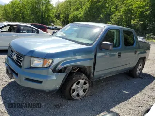 2006 Honda Ridgeline RT z VIN 2HJYK16276H521535, wystawiony jako Copart lot #57409365 z przebiegiem 54 117 mil mil oraz Szkoda całkowita • Salvage title. Historia ofert i sprzedaży dostępna na DreamBid. Obrazek 1.