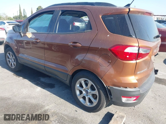 2018 Ford EcoSport SE z VIN MAJ3P1TE5JC179602, wystawiony jako IAAI lot #42235541 z przebiegiem 55 477 mil mil oraz . Historia ofert i sprzedaży dostępna na DreamBid. Obrazek 3.