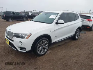 2015 BMW X3 xDrive28i z VIN 5UXWX9C59F0D60654, wystawiony jako IAAI lot #41301266 z przebiegiem 55 904 mil mil oraz . Historia ofert i sprzedaży dostępna na DreamBid. Obrazek 2.