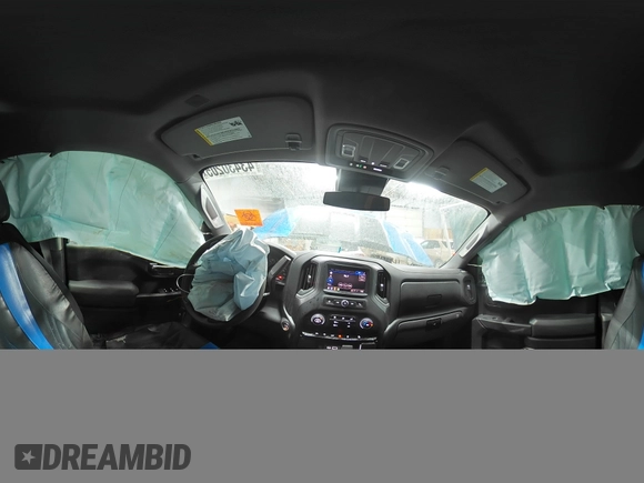 2022 Chevrolet Silverado 1500 Custom Trail Boss with VIN 3GCPDCED1NG581334, listed as a Copart auction lot 43430205 with 36,650 mi miles and Non Repairable. Bid and sale history available at DreamBid. Image 12.