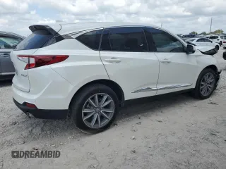 2019 Acura RDX Technology with VIN 5J8TC1H5XKL010600, listed as a Copart auction lot 53722555 with 89,146 mi miles and Salvage title. Bid and sale history available at DreamBid. Image 3.