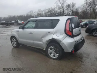 2015 Kia Soul with VIN KNDJN2A25F7756781, listed as a Copart auction lot 51902315 with 109,437 mi miles and Salvage Title. Bid and sale history available at carsss.com. Image 2.