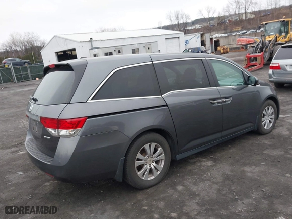 2016 Honda Odyssey SE with VIN 5FNRL5H3XGB150025, listed as a IAAI auction lot 41857704 with 69,515 mi miles. Bid and sale history available at carsss.com. Image 4.