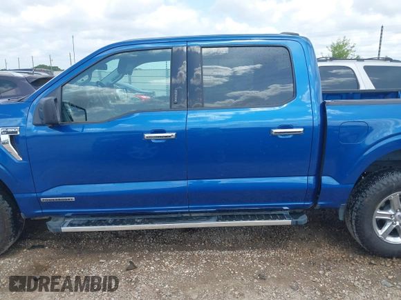 2024 Ford F-150 XLT with VIN 1FTFW3LD1RFA35598, listed as a IAAI auction lot 42087496 with 43,786 mi miles. Bid and sale history available at carsss.com. Image 14.