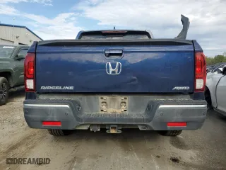2017 Honda Ridgeline RTL-E with VIN 5FPYK3F76HB029879, listed as a Copart auction lot 83902514 with 49,618 mi miles and Salvage Title. Bid and sale history available at carsss.com. Image 6.