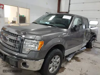 2014 Ford F-150 XL with VIN 1FTFW1EF4EKD96201, listed as a IAAI auction lot 41422301 with 153,739 mi miles. Bid and sale history available at carsss.com. Image 2.