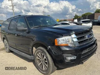 2015 Ford Expedition Max XLT z VIN 1FMJK1JT0FEF04830, wystawiony jako Copart lot #64858155 z przebiegiem 122 413 mil mil oraz Czysty tytuł • Clean title. Historia ofert i sprzedaży dostępna na DreamBid. Obrazek 1.