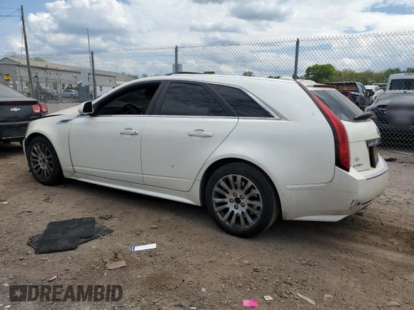 2010 Cadillac CTS with VIN 1G6DM8EV4A0120980, listed as a Copart auction lot 55507435 with Not Provided miles and Salvage Title. Bid and sale history available at DreamBid. Image 2.