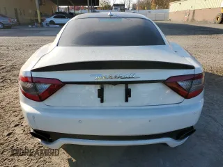 2013 Maserati GranTurismo Sport with VIN ZAM45VLA1D0071343, listed as a Copart auction lot 78357974 with 0 mi miles and Salvage Title. Bid and sale history available at carsss.com. Image 6.