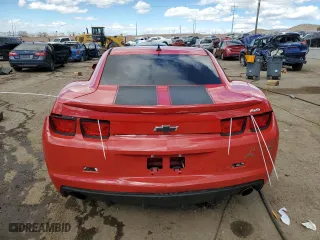 2011 Chevrolet Camaro 1SS with VIN 2G1FJ1EJ4B9206325, listed as a Copart auction lot 48210125 with 77,442 mi miles and Salvage Title. Bid and sale history available at carsss.com. Image 6.