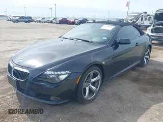 2008 BMW 6 Series 650i with VIN WBAEB53558CX58072, listed as a IAAI auction lot 41686130 with 93,722 mi miles. Bid and sale history available at carsss.com. Image 6.