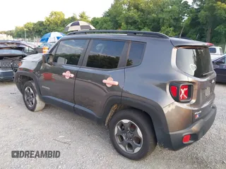 2018 Jeep Renegade Sport with VIN ZACCJBAB4JPH46467, listed as a IAAI auction lot 42590631 with 77,645 mi miles and . Bid and sale history available at DreamBid. Image 3.