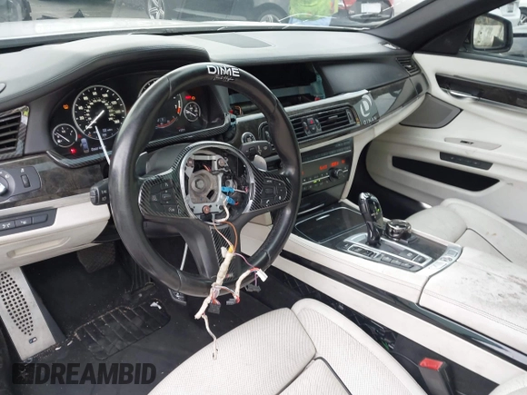 2013 BMW 7 Series 750Li xDrive with VIN WBAYF8C5XDD139832, listed as a IAAI auction lot 42110322 with 149,453 mi miles and . Bid and sale history available at DreamBid. Image 6.