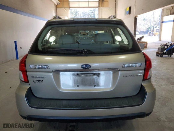 2008 Subaru Outback (Natl) with VIN 4S4BP60C487334922, listed as a Copart auction lot 86094454 with 119,762 mi miles and Salvage Title. Bid and sale history available at carsss.com. Image 6.