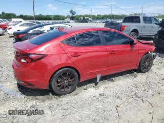 2020 Hyundai Elantra SEL z VIN KMHD84LF2LU072862, wystawiony jako Copart lot #57623105 z przebiegiem 133 128 mil mil oraz Szkoda całkowita • Salvage title. Historia ofert i sprzedaży dostępna na DreamBid. Obrazek 3.