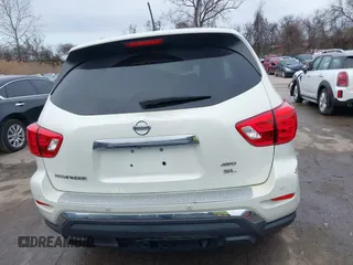 2018 Nissan Pathfinder SL with VIN 5N1DR2MM1JC666604, listed as a IAAI auction lot 41181860 with 57,586 mi miles. Bid and sale history available at carsss.com. Image 17.