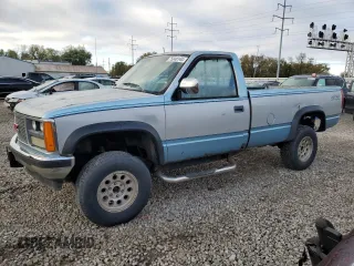 1989 GMC Sierra 1500 with VIN 2GTEK14K1K1505120, listed as a Copart auction lot 75048144 with 89,746 mi miles and Salvage Title. Bid and sale history available at DreamBid. Image 1.