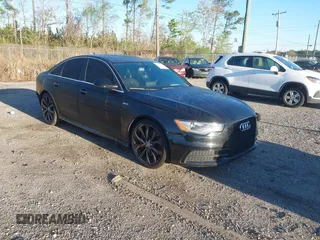 2015 Audi A6 3.0T Premium Plus with VIN WAUFGAFC9FN035982, listed as a IAAI auction lot 41832535 with 152,759 mi miles. Bid and sale history available at carsss.com. Image 1.